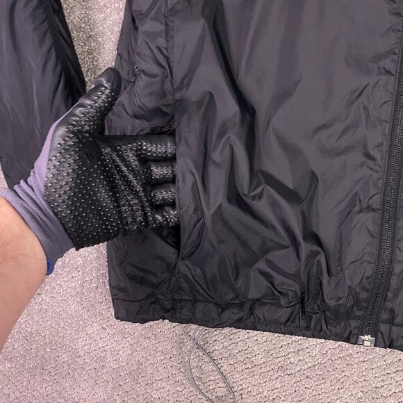 Burton AK Insulator Jacket Windbreaker XL Unisex Black Primaloft Full Zip Nylon - Picture 6 of 16